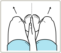 knee test– knees move out