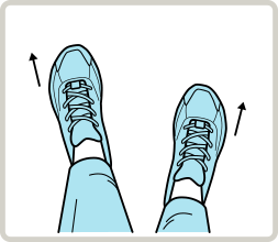 Toes out, over-pronation – recommend running shoes for flat feet or low arch