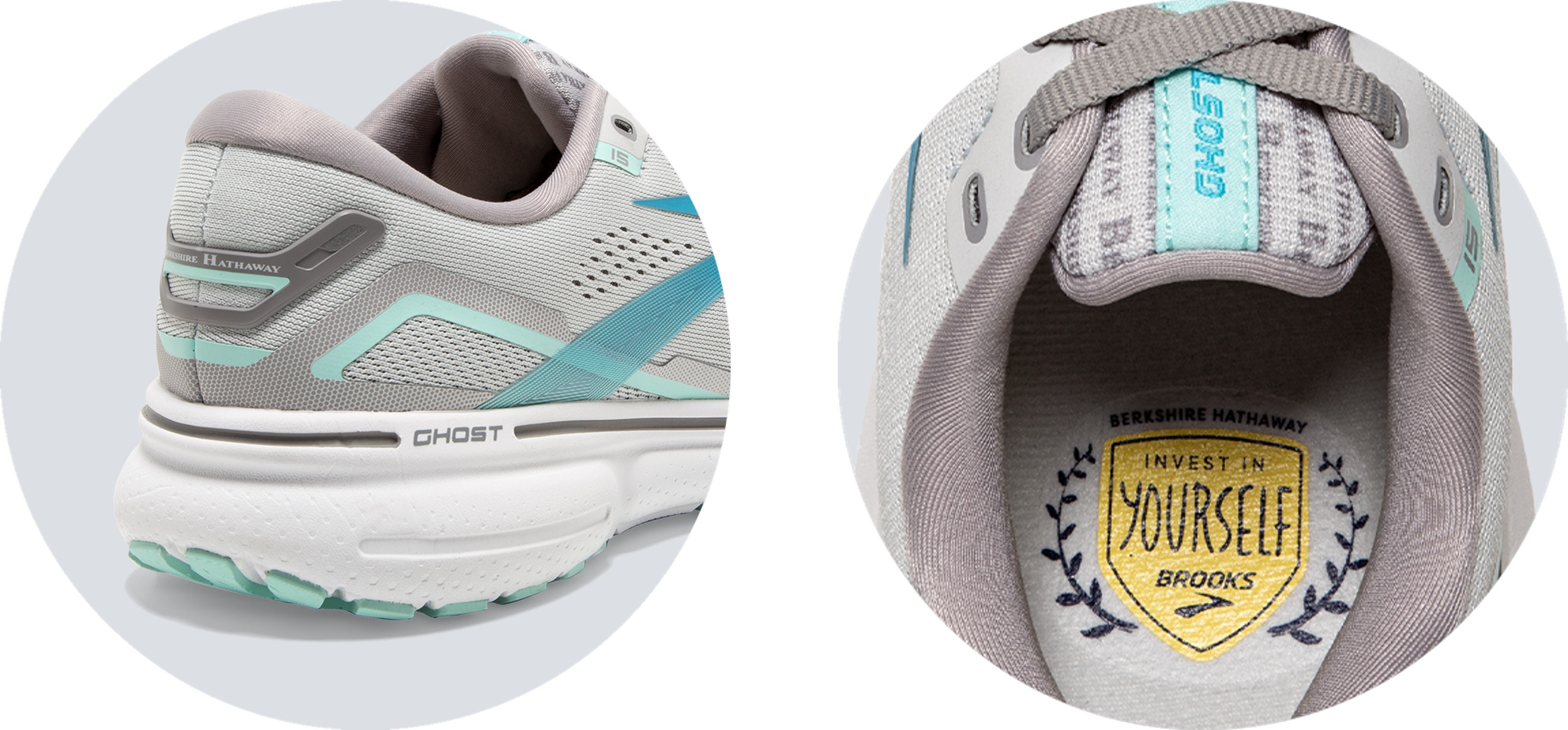 GHOST 15巴菲特限定款，鞋墊標語”Invest in Yourself” 為更好的未來而跑！